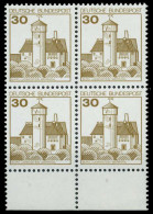 BRD DS BURGEN U. SCHLÖSSER Nr 914 Postfrisch VIERERBLOC X92BC9E - Unused Stamps