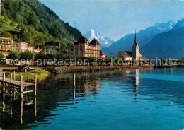 12789362 Flueelen UR Urnersee Mit Bristenstock Glarner Alpen Flueelen - Altri & Non Classificati