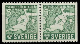 SCHWEDEN 1944 Nr 304Dl Dr Postfrisch WAAGR PAAR X57CCFA - Unused Stamps