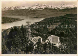 12788580 Uetliberg ZH Berggaststaette Aussichtsturm Zuerichsee Glaernischgruppe  - Autres & Non Classés