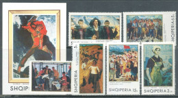 Albania, 1970, Paintings - Albania