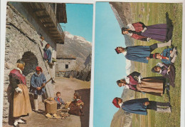 N. 2 CARTOLINE LA THUILE AOSTA - Autres & Non Classés