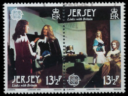 JERSEY 1980 Nr 221 Und 222 Gestempelt WAAGR PAAR X599EB6 - Jersey