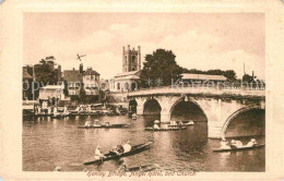 12787638 Henley-on-Thames Henley Bridge Angel Hotel And Church Grossbritannien - Other & Unclassified