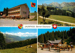 12787562 Jaunpass Hotel Des Alpes Gastlosen Simmental Sportbazar Alpenpanorama J - Sonstige & Ohne Zuordnung