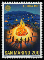 SAN MARINO 1981 Nr 1225 Postfrisch X5AA09E - Unused Stamps