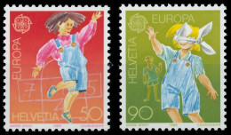 SCHWEIZ 1989 Nr 1391-1392 Postfrisch S1FD2E2 - Unused Stamps