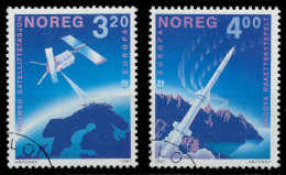 NORWEGEN 1991 Nr 1062-1063 Gestempelt X5D32FA - Used Stamps