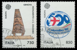 ITALIEN 1992 Nr 2213-2214 Gestempelt X5D911E - 1991-00: Afgestempeld