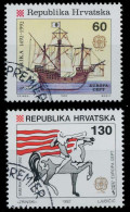 KROATIEN 1992 Nr 211-212 Gestempelt X5D918A - Croazia