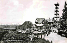 12786264 Uetliberg ZH Restaurant Uto Kulm Aussichtsturm Blick Gegen Berner Alpen - Otros & Sin Clasificación