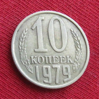 Russia 10 Kopecks 1979 Y# 130 Lt 744 Ussr Urss Russie Rusland Sowjetunion Rusia Kopeks Kopeek - Rusland