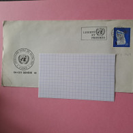 Lettre Grand Format ONU Genève Pour Koeln Deutschland 30-11-1970 - ONU