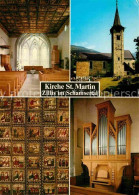 12785271 Zillis Kirche St Martin Aelteste Romanische Kirchendecke Gotischer Chor - Other & Unclassified