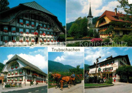 12783994 Trubschachen Gasthof Hotels Kirche Pferdewagen Trubschachen - Autres & Non Classés