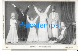 227816 AFRICA EGYPT COSTUMES DERVISHES SCREAMERS POSTAL POSTCARD - Other & Unclassified