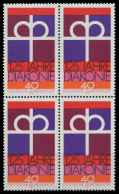 BRD BUND 1974 Nr 810 Postfrisch VIERERBLOCK X5FE31E - Unused Stamps