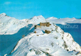 12781911 Gornergrat Zermatt Berghotel Winterpanorama Alpen Fliegeraufnahme Gorne - Other & Unclassified