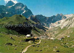 12780424 Meglisalp Mit Altmann Rotsteinpass Lisengrat Appenzeller Alpen Meglisal - Sonstige & Ohne Zuordnung