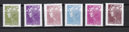 Série COMPLETE 6 Timbres Gommés Neuf** 2010 MNH Marianne De BEAUJARD 4473-4478 - 2008-2013 Marianne (Beaujard)