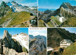 12780211 Rotsteinpass Berggasthaus Gebirgspanorama Alpstein Rotsteinpass - Autres & Non Classés