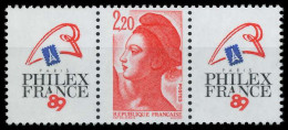 FRANKREICH 1985 Nr 2510AIZf-3W2 Postfrisch 3ER STR X625316 - Ungebraucht