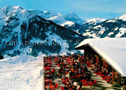 12779441 Lenk Simmental Sonnenterrasse Berghaus Metsch Alpenpanorama Im Winter L - Otros & Sin Clasificación