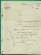 13 Marseille Bonnasse Banquier 12 Boulevard D' Athènes 1 Janvier 1906 - Banca & Assicurazione