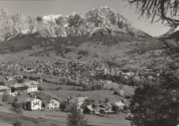 AD116 Cortina D'Ampezzo (Belluno) - Panorama Verso Il Monte Cristallo / Viaggiata 1964 - Autres & Non Classés