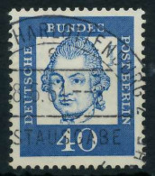 BERLIN DS BED. DEUTSCHE Nr 207 ESST Zentrisch Gestempelt X6423AA - Used Stamps