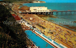 12779061 Sandown Isle Of Wight Swimming Pool Esplanade Pier Pavilion And Culver  - Altri & Non Classificati