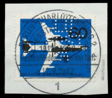 BERLIN 1962 Nr 230-LL ESST Zentrisch Gestempelt Briefstück Gepr. X642516 - Used Stamps
