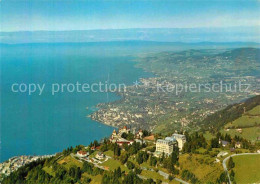 12778762 Caux VD Vue Sur Clarens La Tour De Peilz Vevey Et Mont Pelerin Lac Lema - Andere & Zonder Classificatie