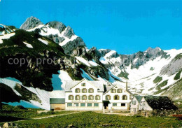 12778752 Appenzell IR Berggasthaus Meglisalp Mit Altmann Und Lisengrat Appenzell - Autres & Non Classés