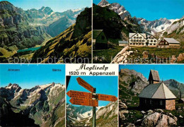 12778751 Appenzell IR Berggasthof Meglisalp Gebirgspanorama Appenzeller Alpen Ka - Otros & Sin Clasificación