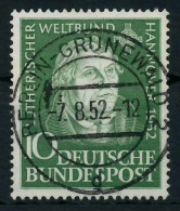 BRD BUND 1952 Nr 149 Zentrisch Gestempelt X642586 - Used Stamps