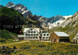 12778742 Meglisalp Berggasthaus Mit Altmann Und Lisengrat Appenzeller Alpen Altm - Autres & Non Classés