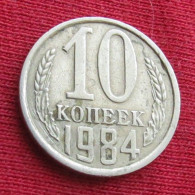 Russia 10 Kopecks 1984 Y# 130 Lt 556 *V1T Ussr Urss Russie Sowjetunion Rusia Rusland Kopeks Kopeek - Russia