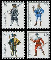 SCHWEIZ 1974 Nr 1020-1023 Postfrisch S2B905E - Unused Stamps