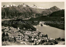 12769844 St Moritz GR Gesamtansicht Mit Alpenpanorama St Moritzersee St Moritz - Andere & Zonder Classificatie