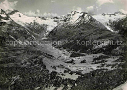 12769842 Fextal Alpenpanorama Oberengadin Fliegeraufnahme Fextal - Altri & Non Classificati