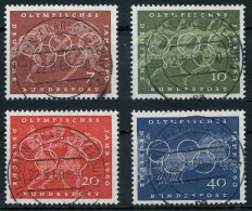 BRD BUND 1960 Nr 332-335 Zentrisch Gestempelt X69B46A - Gebraucht