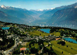 12769652 Crans-Montana Fliegeraufnahme Crans-sur-Sierre  - Andere & Zonder Classificatie