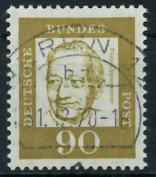 BRD BUND DS BED. DEUTSCHE Nr 360y Zentrisch Gestempelt X69B4CE - Used Stamps