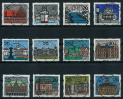 BRD BUND 1964 Nr 416-427 Zentrisch Gestempelt X69B5DE - Gebraucht