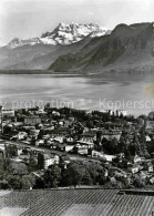 12768871 Vevey VD Fliegeraufnahme Lac Leman Et Dents Du Midi Vevey - Autres & Non Classés