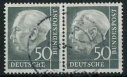 BRD BUND DS HEUSS 1 Nr 189xv Gestempelt WAAGR PAAR X69B876 - Used Stamps