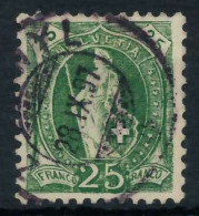 SCHWEIZ STEHENDE HELVETIA Nr 59XC Gestempelt X6AA5B2 - Used Stamps