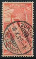 SCHWEIZ 1900 Nr 72IIa Zentrisch Gestempelt X6AA672 - Gebraucht