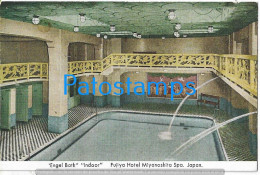 227826 JAPAN FUJIYA HOTEL MIYANOSHITA SPA ENGEL BATH INDOOR POSTAL POSTCARD - Other & Unclassified